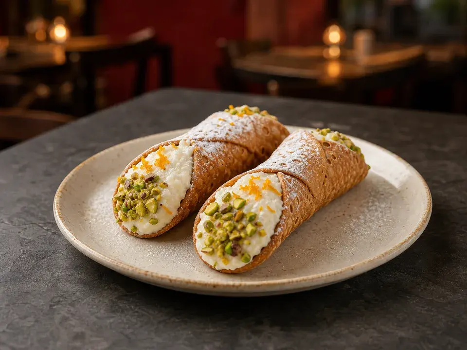 Cannoli servi chez VIA NAPOLI 19