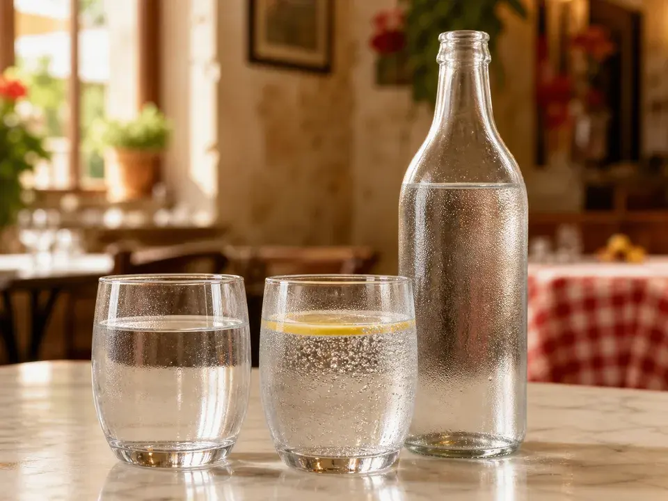 Eau servi chez VIA NAPOLI 19