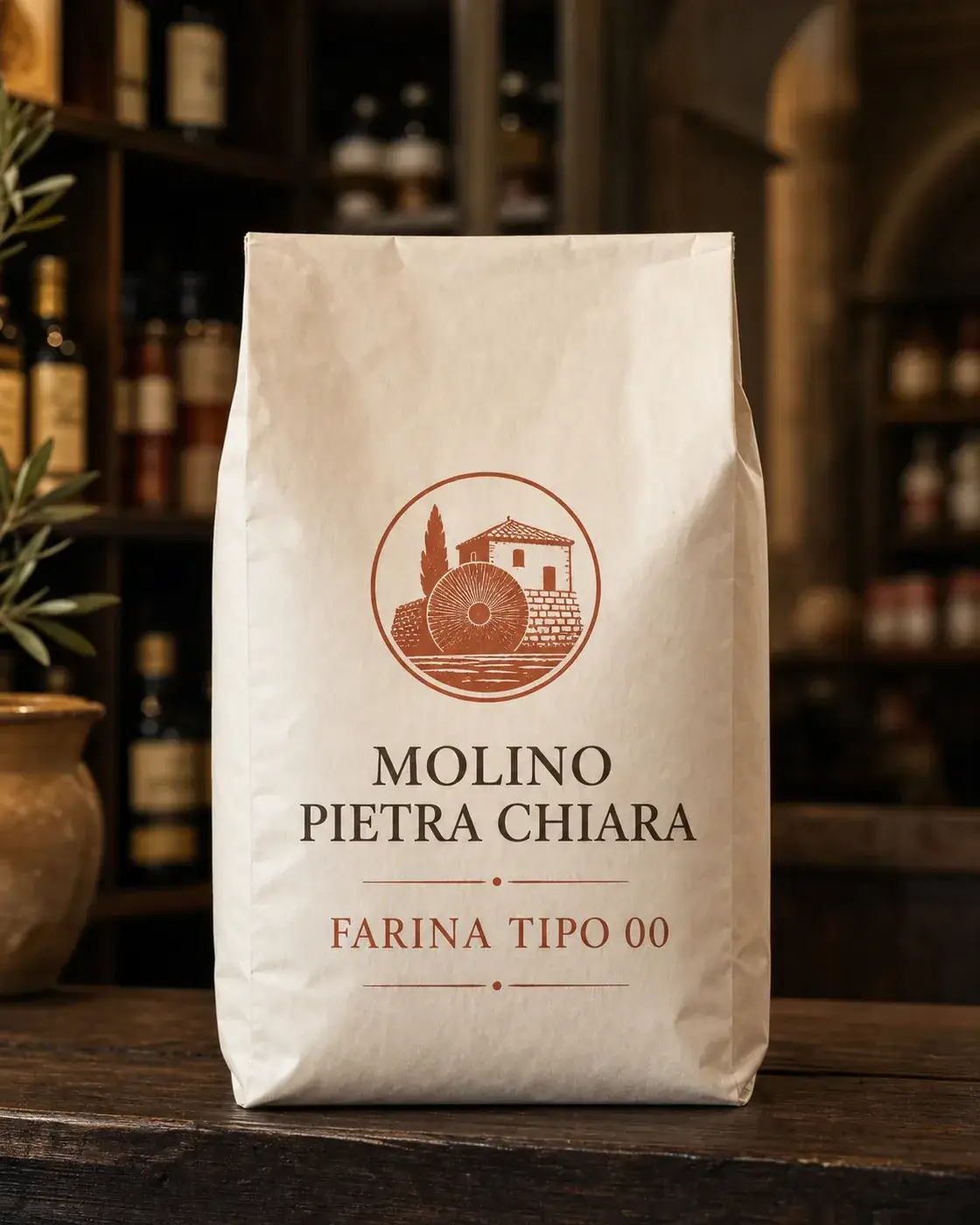 Farina Tipo 00 de la marque fictive Molino Pietra Chiara, vue principale