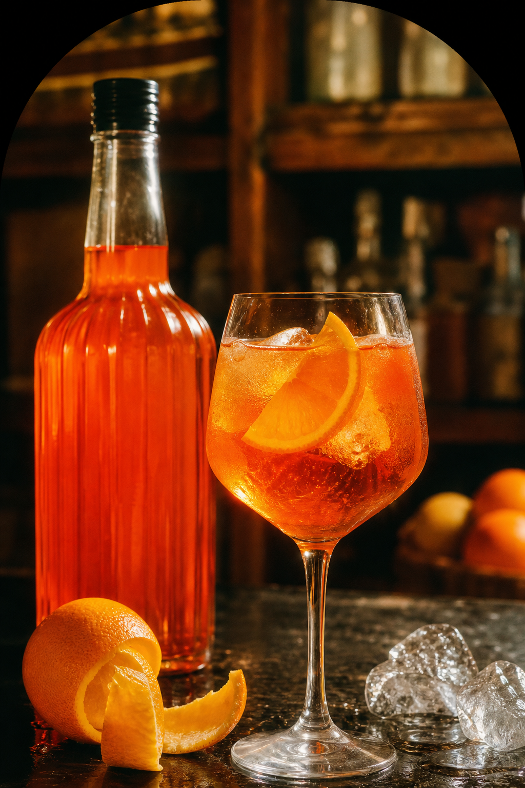 Gros plan sur un aperitivo italien