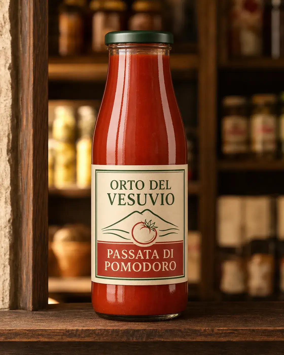 Passata di Pomodoro de la marque fictive Orto del Vesuvio, vue principale