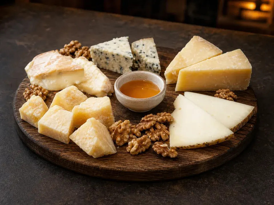 Planche de fromages servi chez VIA NAPOLI 19