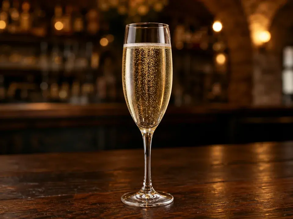 Verre de prosecco servi chez VIA NAPOLI 19