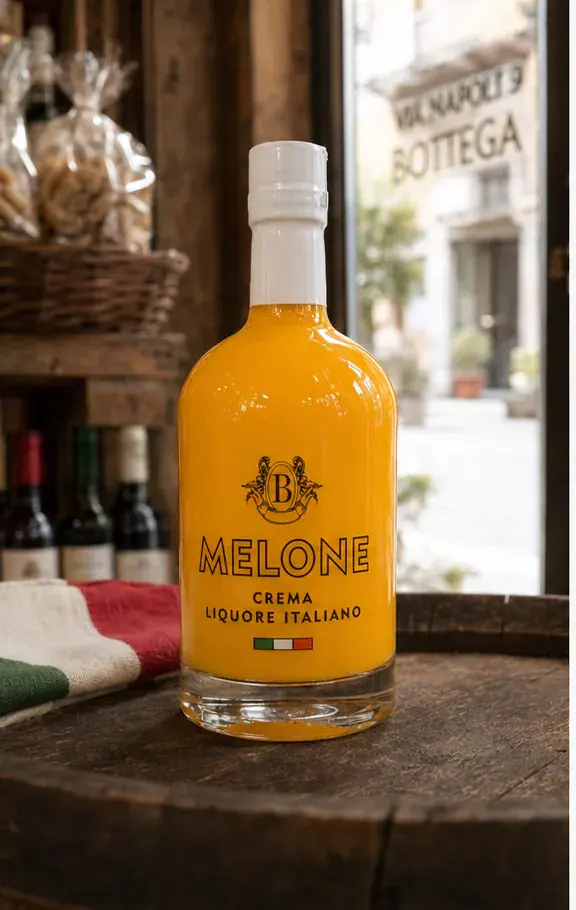 Bellini Melone Crema Liquore, plan large de face