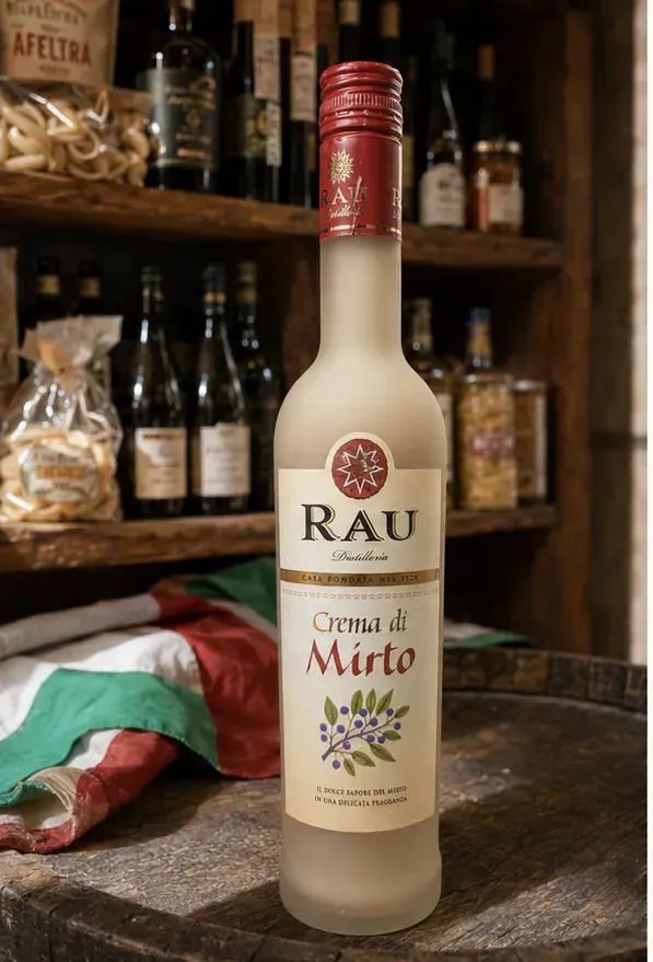 Rau Crema di Mirto, plan large de face