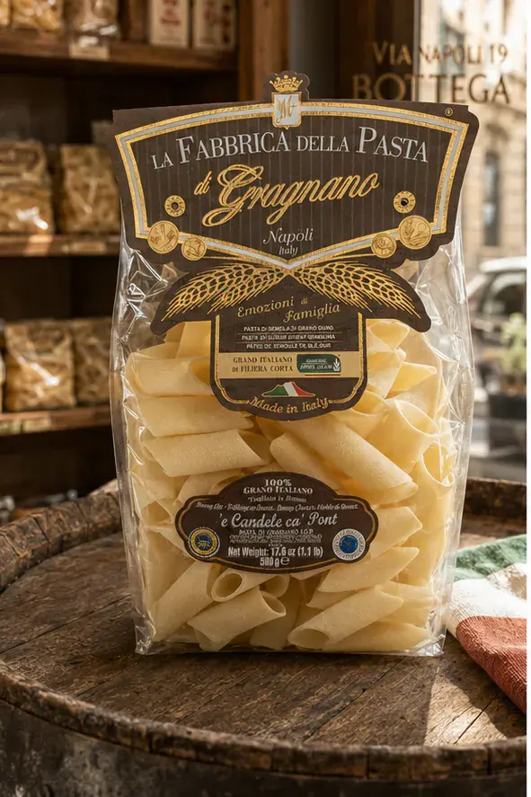 La Fabbrica e Candele ca’ Pont, plan large de face