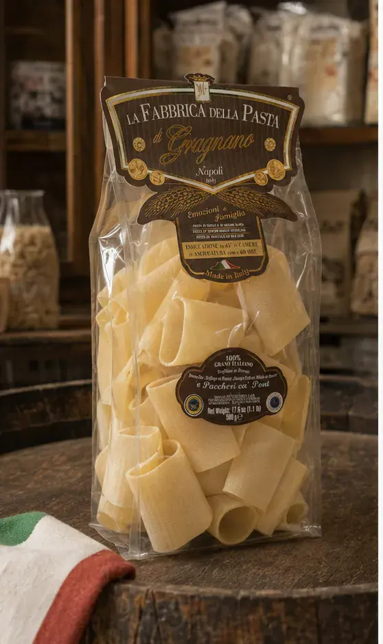 La Fabbrica e Paccheri ca’ Pont Rigati, plan large de face