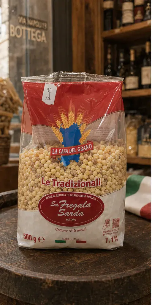 La Casa del Grano Fregola Sarda, plan large de face
